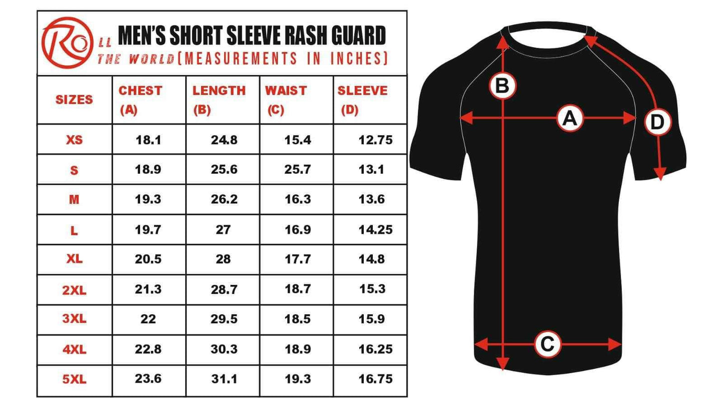 Men's RTW Rash Guard #013 - The Great Wave