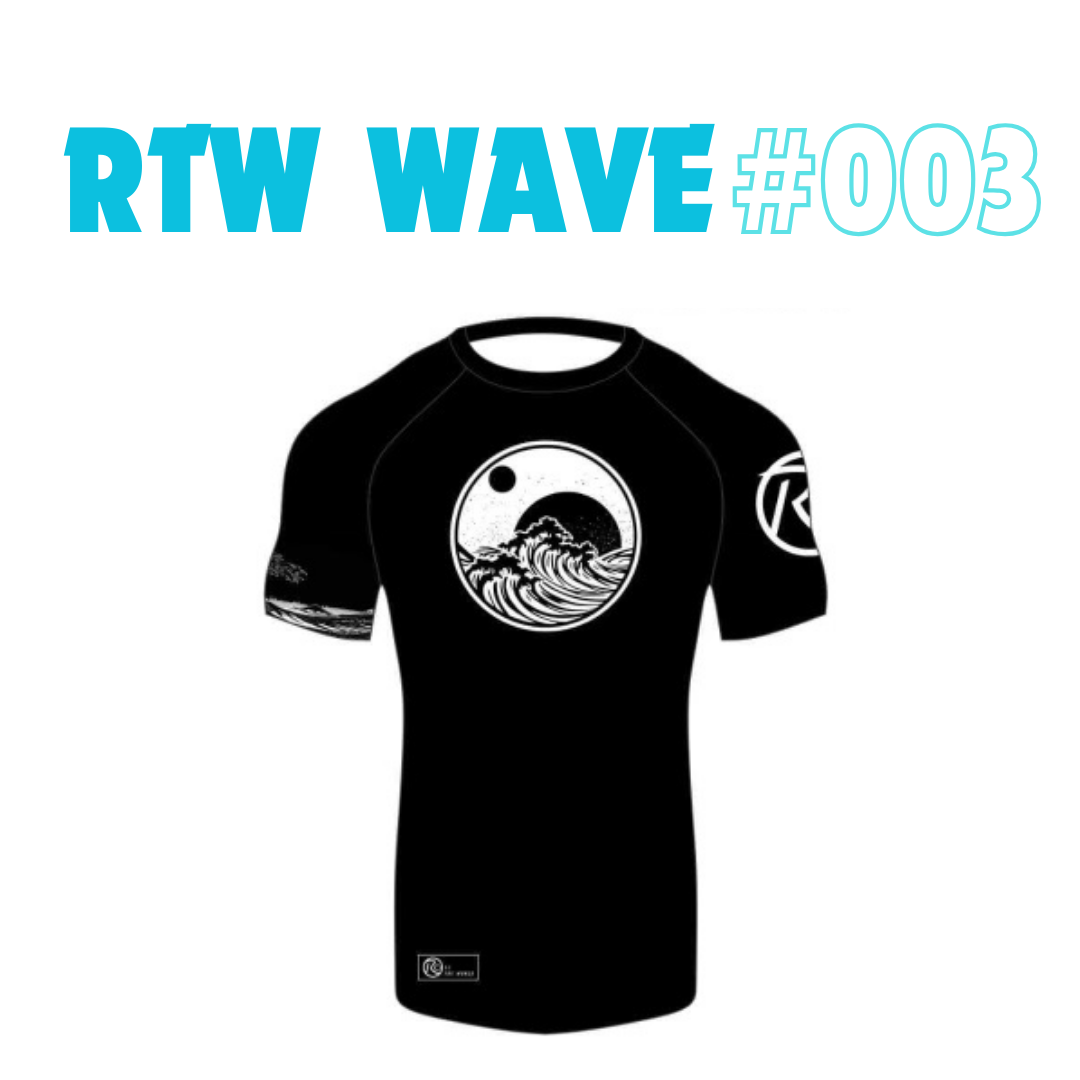 Men's RTW Rash Guard #003 - Catch The Wave