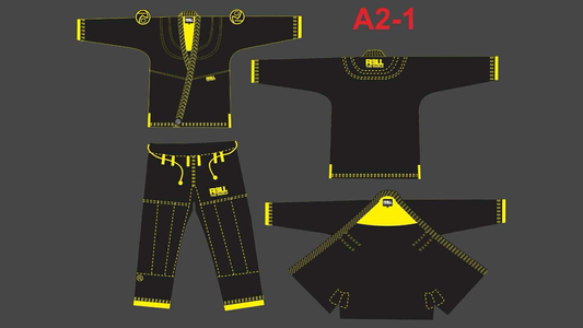 RTW Gi #004 -  Black & Yella