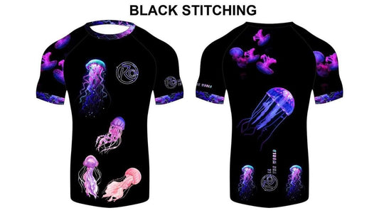 Youth RTW Rash Guard #004 - Jellyfish