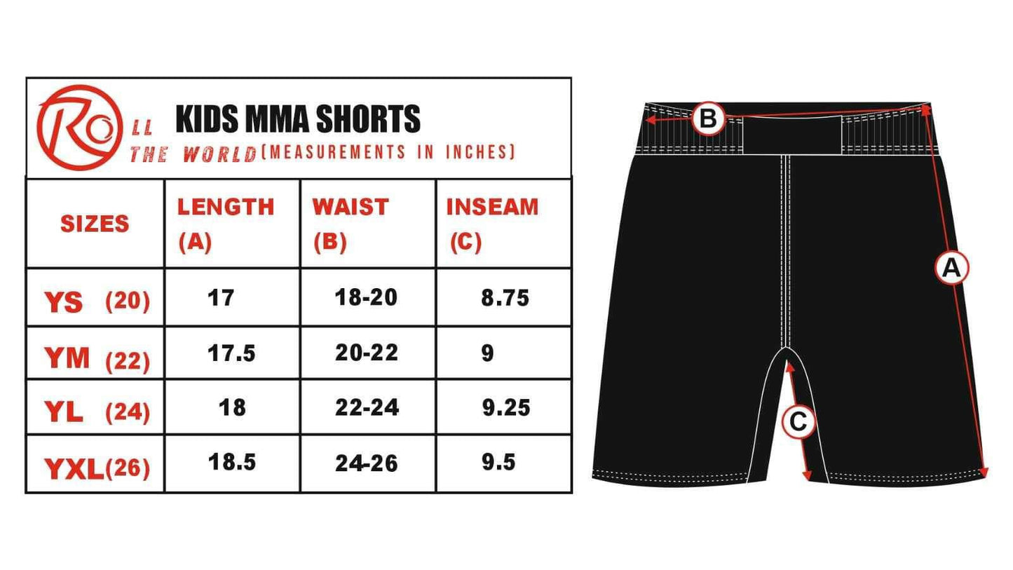 Youth Fight Shorts #002 - Black and Yella